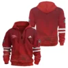 NHL25-26 Men's Detroit Red Wings Adidas Hoodie Zip Limited DEW01