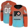 NHL25-26 Men's Philadelphia Flyers Adidas Limited Custom Jersey PLF42