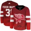 NHL25-26 Men's Detroit Red Wings Adidas Limited Custom Jersey DEW01