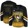 NHL25-26 Men's Pittsburgh Penguins Adidas Limited Custom Jersey PBP52