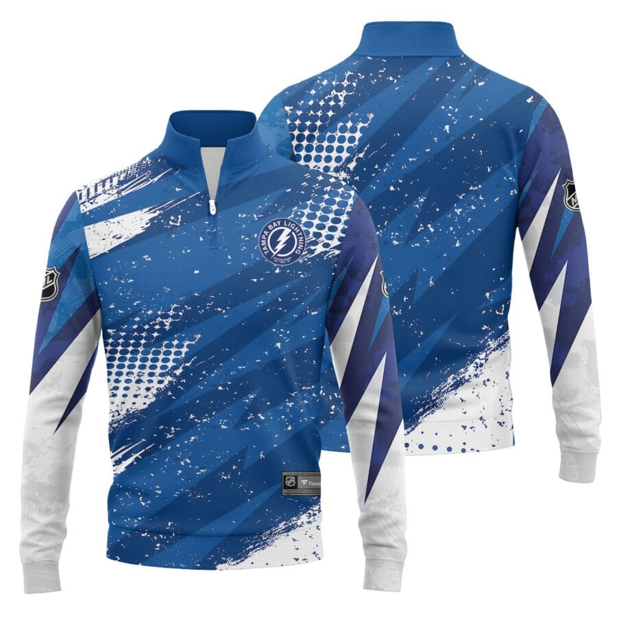 NHL25-26 Men's Tampa Bay Lightning Fanatics Sweatshirt 1/4 Zip Limited SW0602