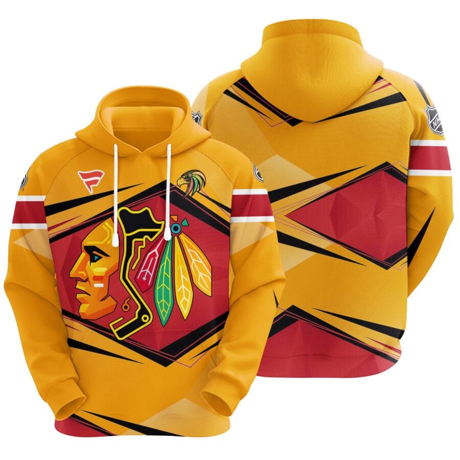 NHL25-26 Men's Chicago Blackhawks Fanatics Hoodie Limited CBK113