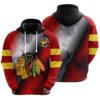 NHL25-26 Men's Chicago Blackhawks Fanatics Hoodie Limited CBK112
