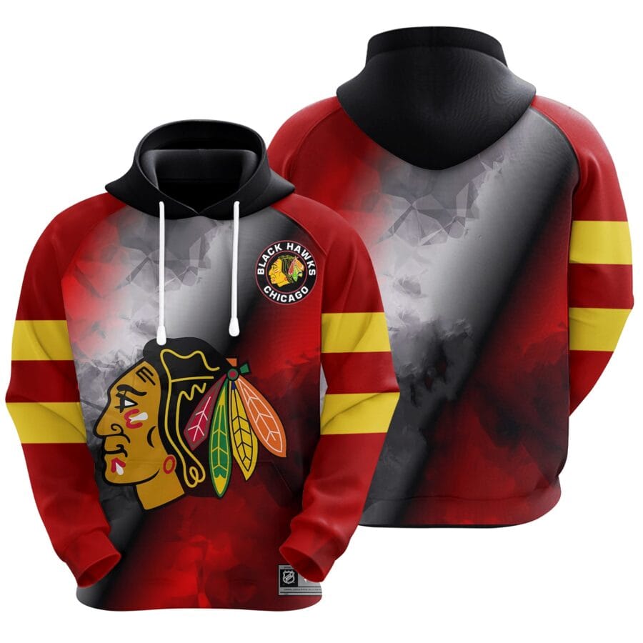 NHL25-26 Men's Chicago Blackhawks Fanatics Hoodie Limited CBK112