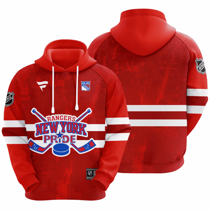 NHL25-26 Men's New York Rangers Fanatics Hoodie Limited NYR36
