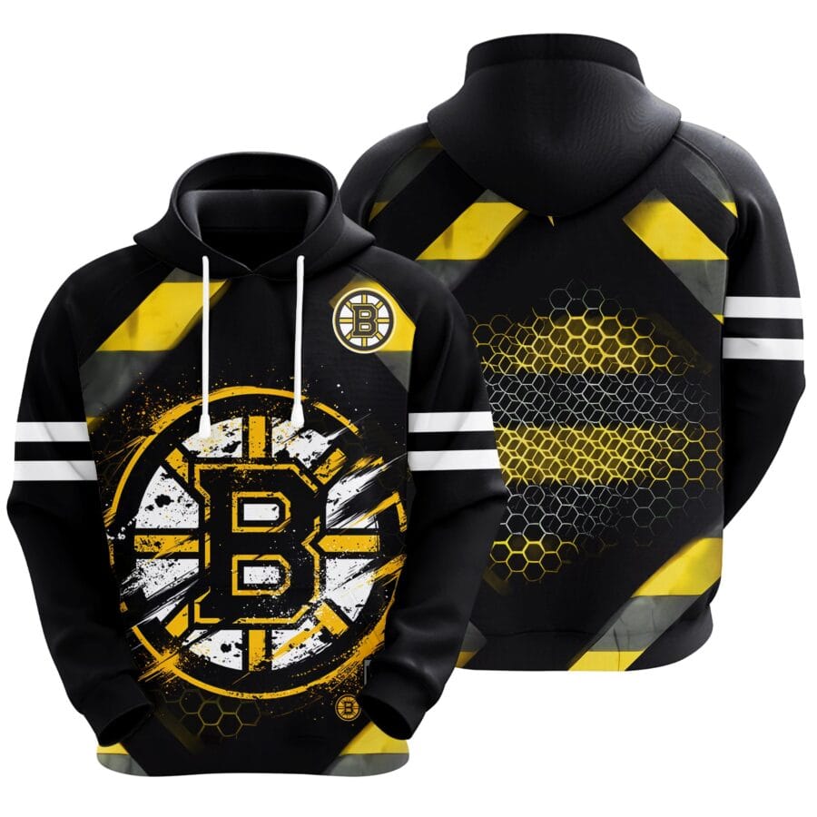 NHL20-26-Men's Boston Bruins Fanatics Hoodie Limited BB16