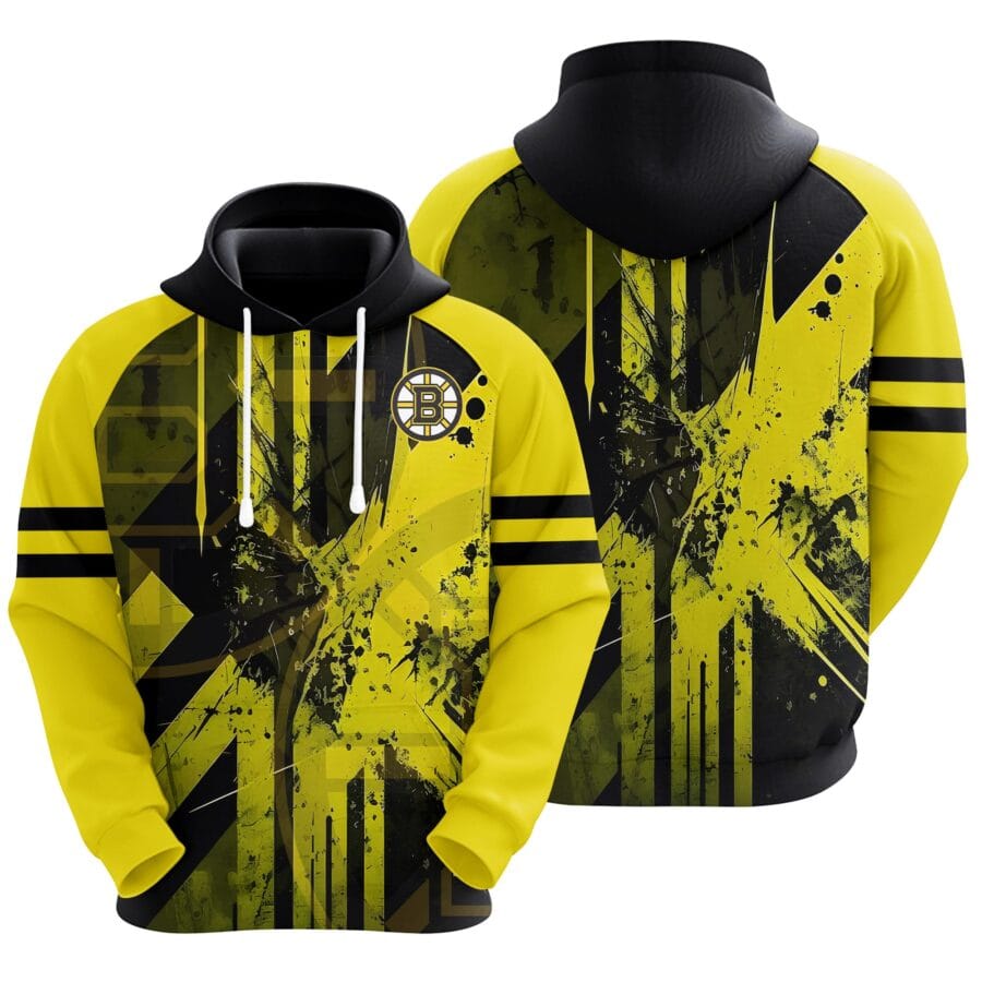 NHL20-26-Men's Boston Bruins Fanatics Hoodie Limited BB15