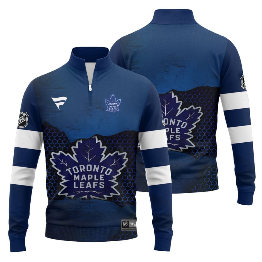 NHL25-26 Men's Toronto Maple Leafs Fanatics Sweatshirt 1/4 Zip Limited SW15