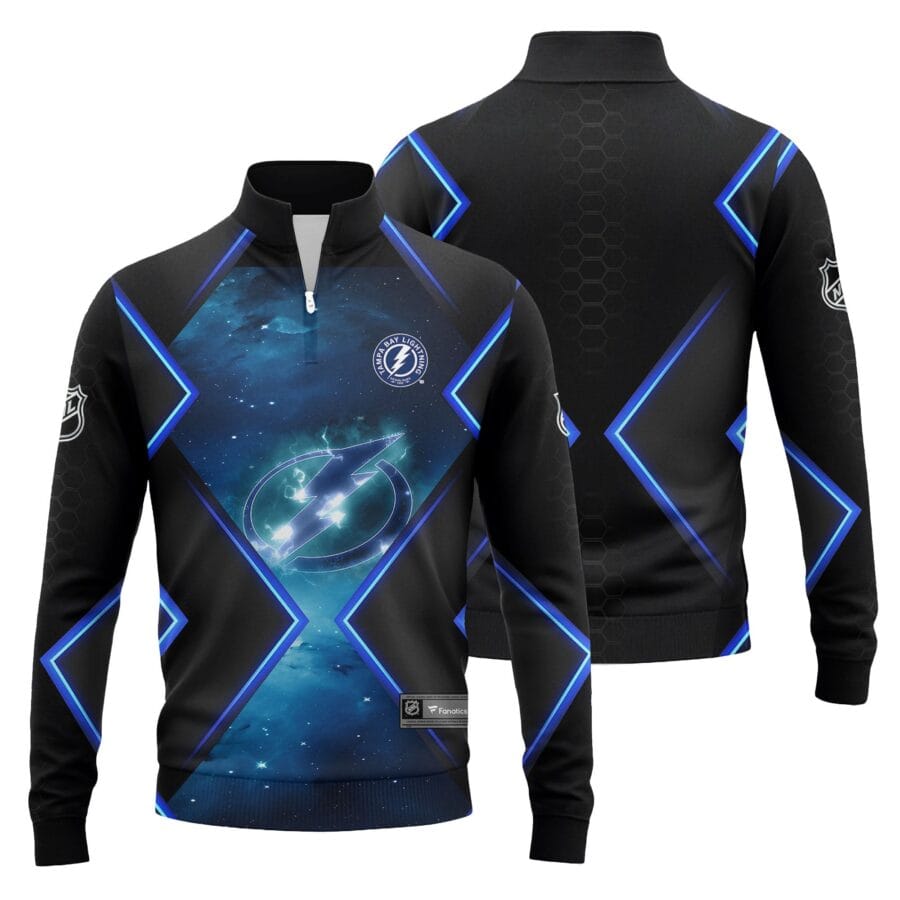 NHL25-26 Men's Tampa Bay Lightning Fanatics Sweatshirt 1/4 Zip Limited SW07
