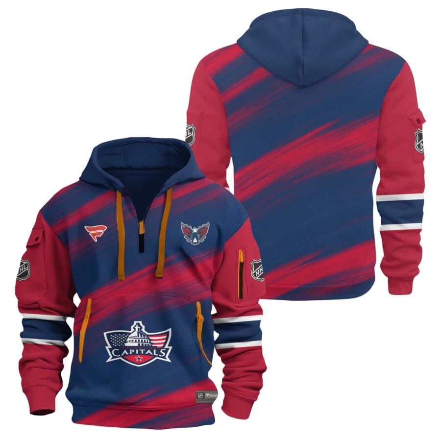 NHL25-26 Men's Washington Capitals Fanatics Limited Hoodie Zip HDZ11