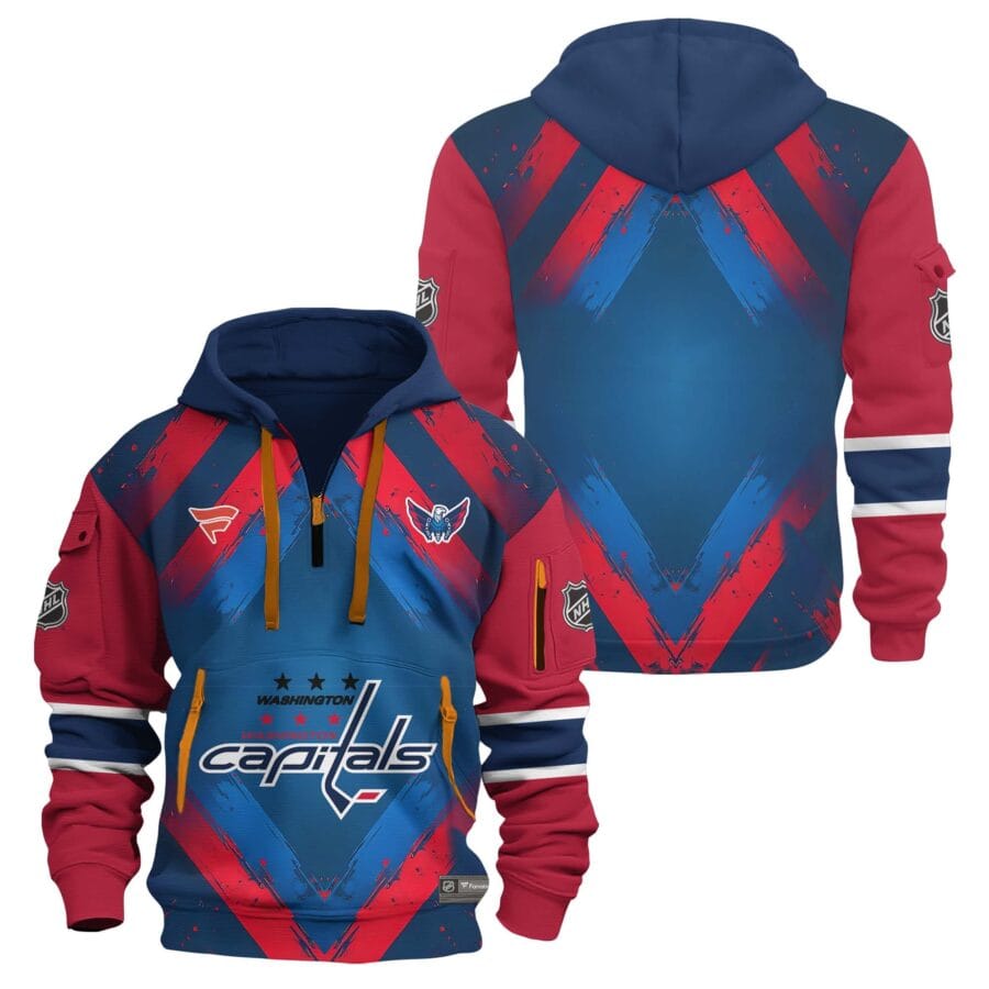 NHL25-26 Men's Washington Capitals Fanatics Limited Hoodie Zip HDZ12