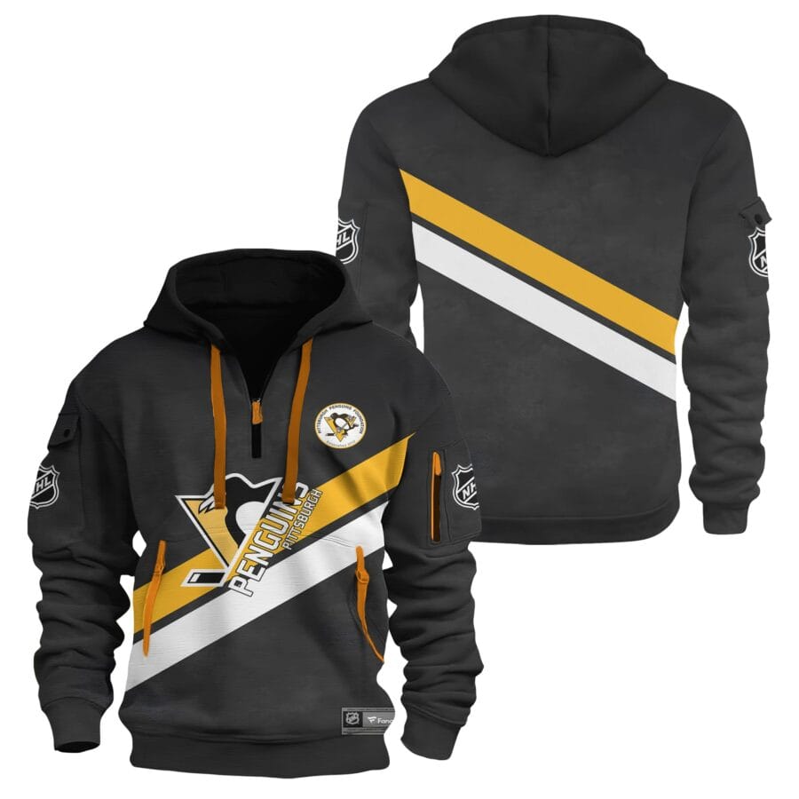 NHL25-26 Men's Pittsburgh Penguins Fanatics Limited Hoodie Zip HDZ05