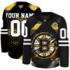 NHL20-26-Men's Boston Bruins Fanatics Limited Custom Jersey BB16