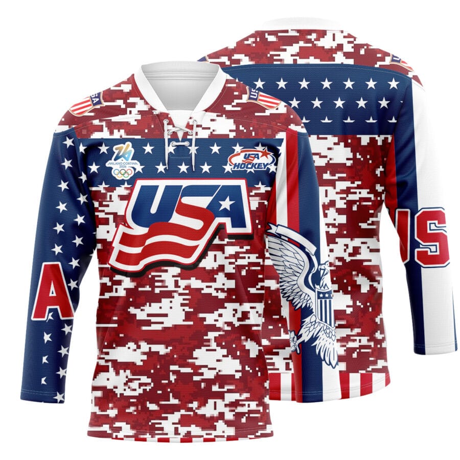 Team USA Hockey – Winter Olympics 2026 Jersey US65