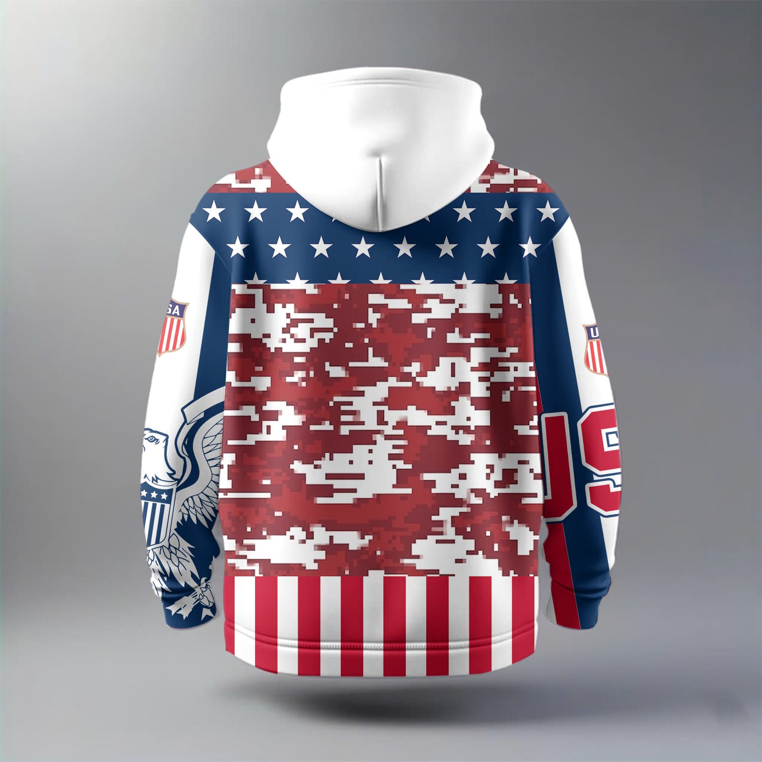 Team USA Hockey – Winter Olympics 2026 Hoodie US65 - Image 3