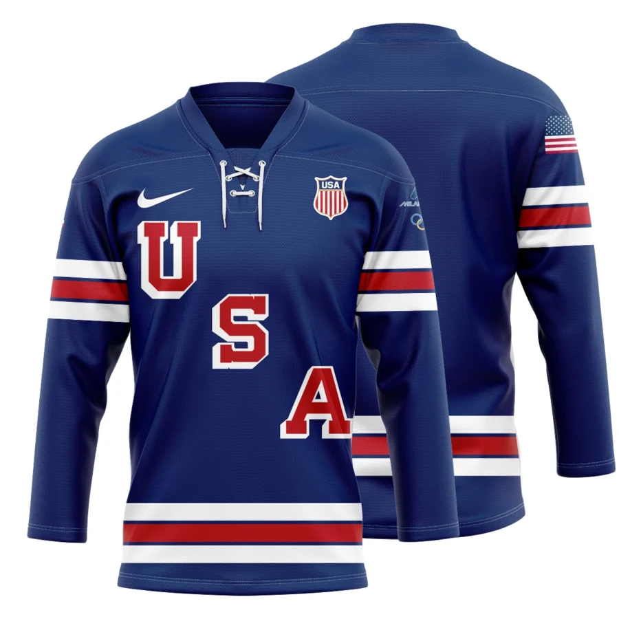 Team USA Hockey – Winter Olympics 2026 Jersey US68