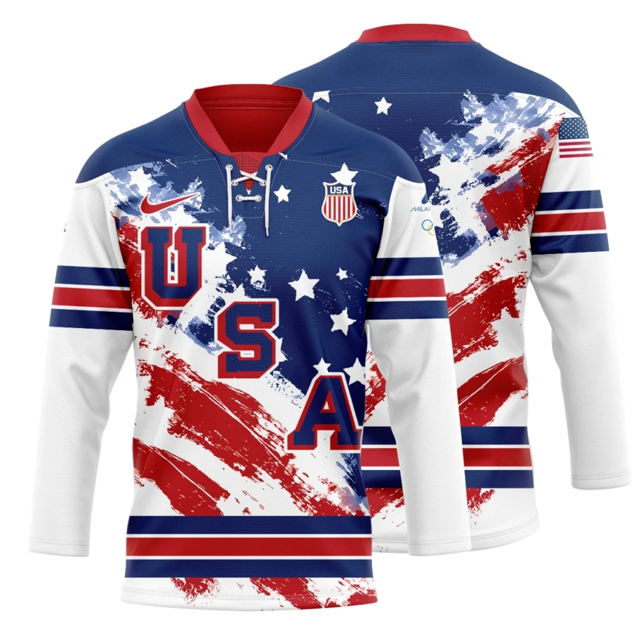 Team USA Hockey – Winter Olympics 2026 Jersey US69