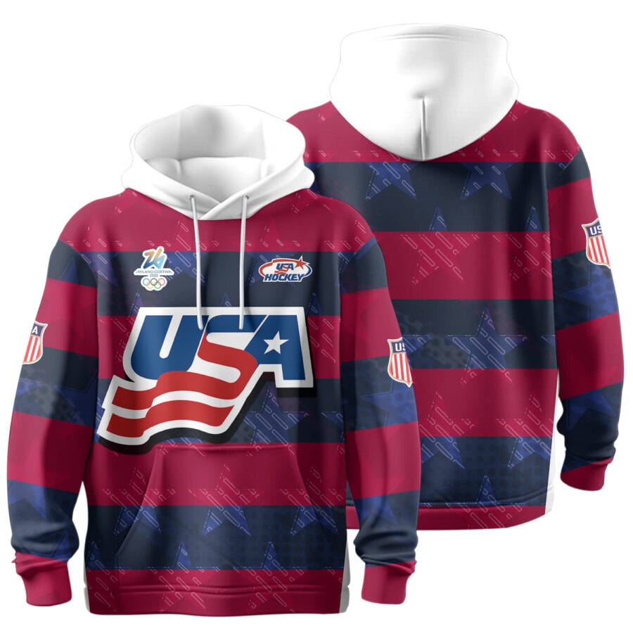 Team USA Hockey – Winter Olympics 2026 Hoodie US66