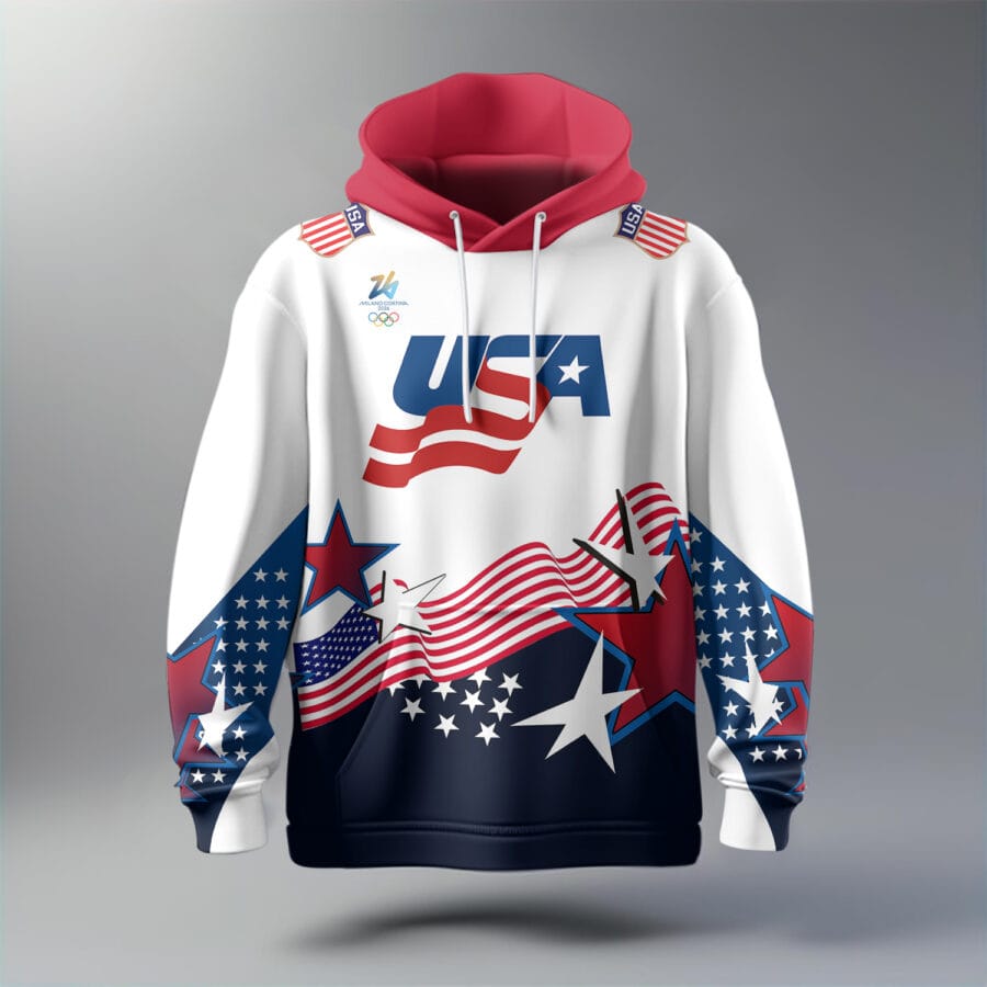Team USA Hockey – Winter Olympics 2026 Hoodie US63