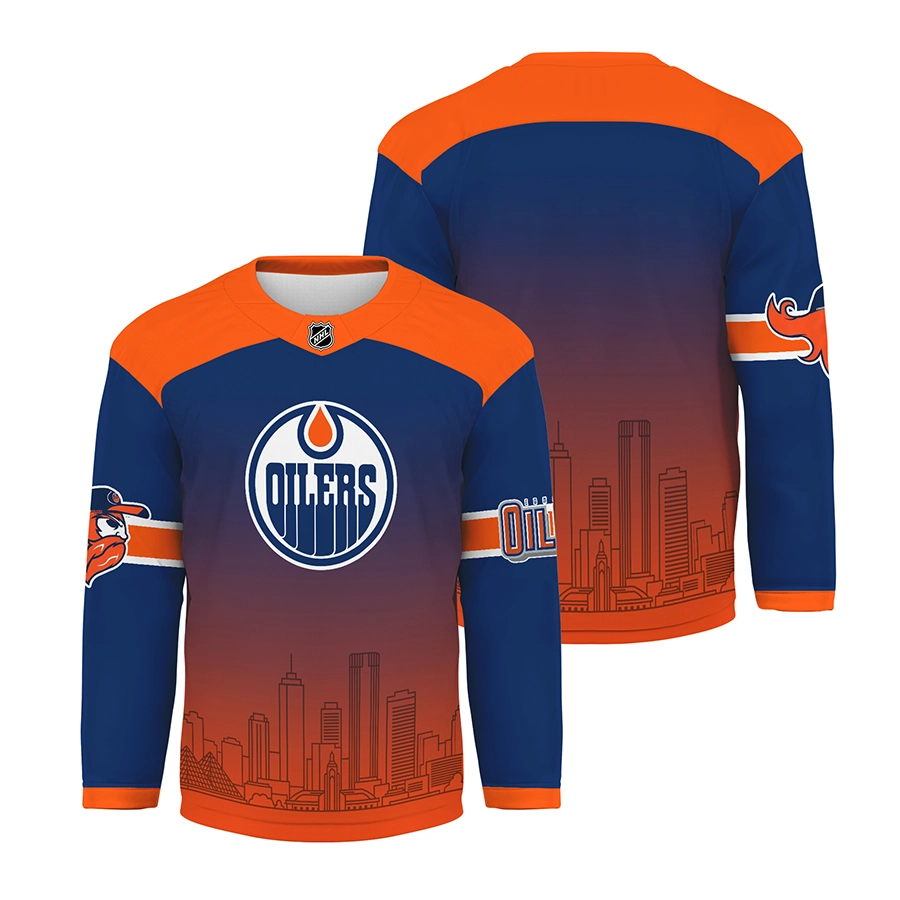 Men's Edmonton Oilers Jersey EO104
