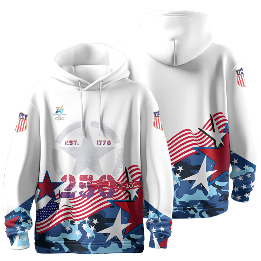 Winter Olympics 2026-Team USA 250th Anniversary Limited Hoodie US2552