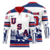 Team USA Hockey – Winter Olympics 2026 Personalized Jersey US70