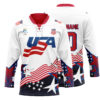 Team USA Hockey – Winter Olympics 2026 Personalized Jersey US63