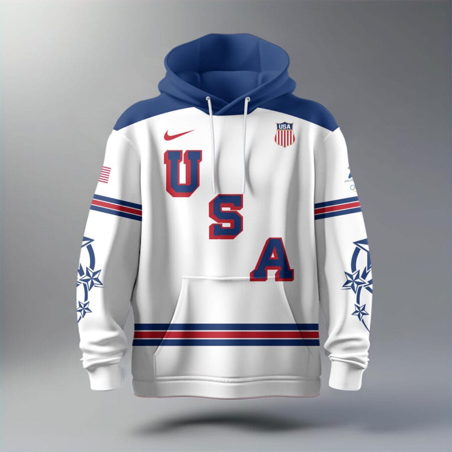 Team USA Hockey – Winter Olympics 2026 Hoodie US69