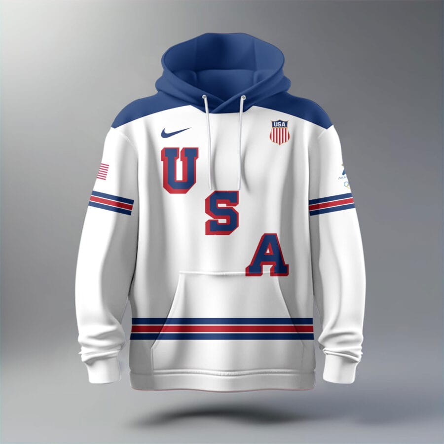 Team USA Hockey – Winter Olympics 2026 Hoodie US67
