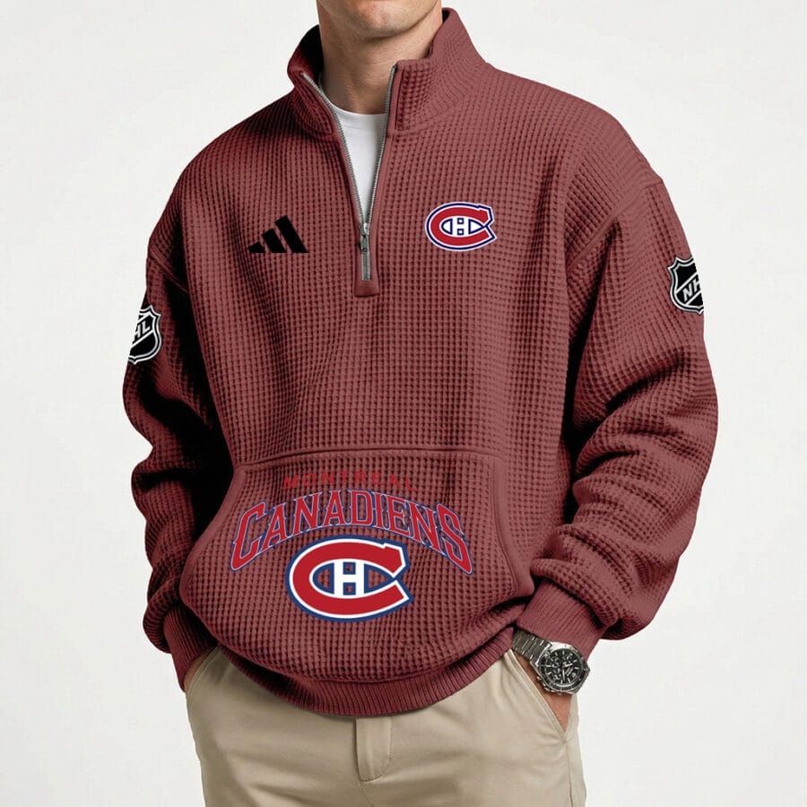 Men’s Montreal Canadiens Addidas Quarter Zip MC260