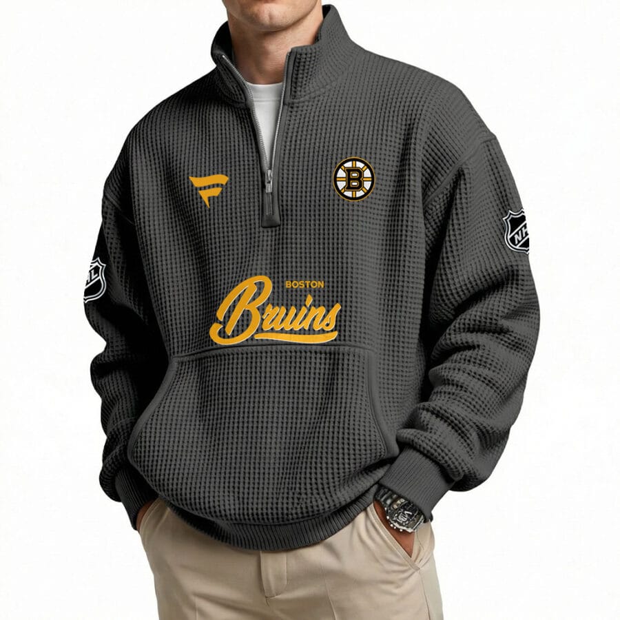 Men’s Boston Bruins Fanatics Quarter Zip BB260