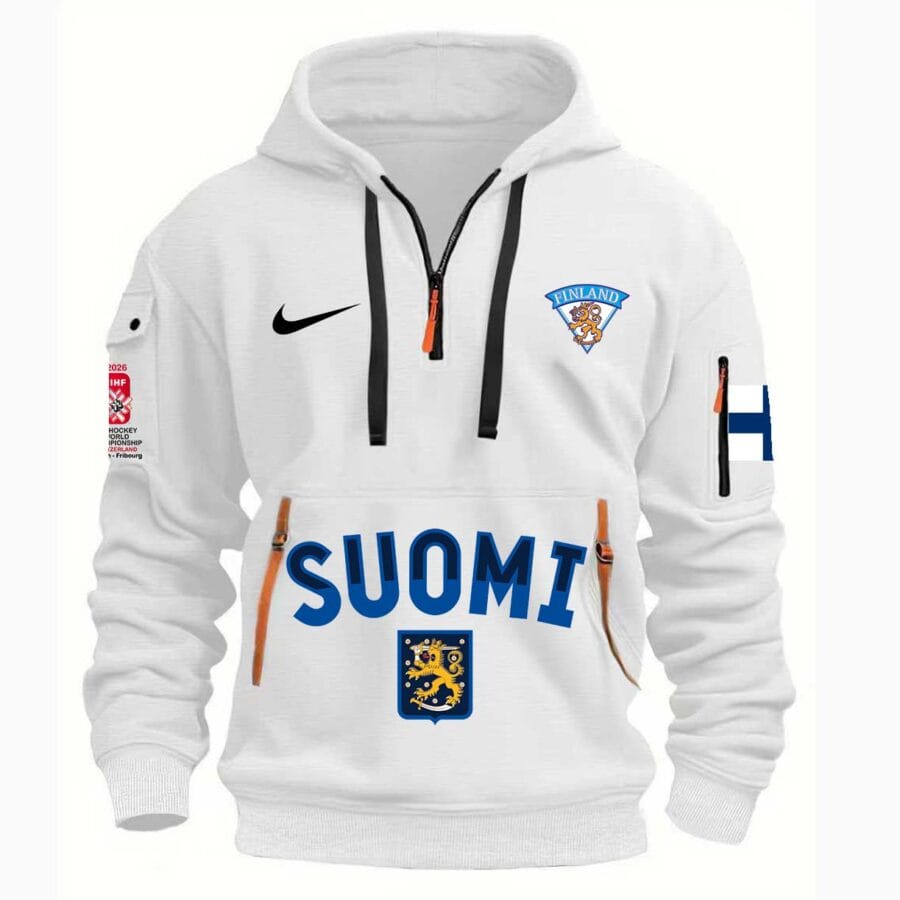 2026 IIHF Ice Hockey World Championship - Team Finland Hoodie Zip FL10