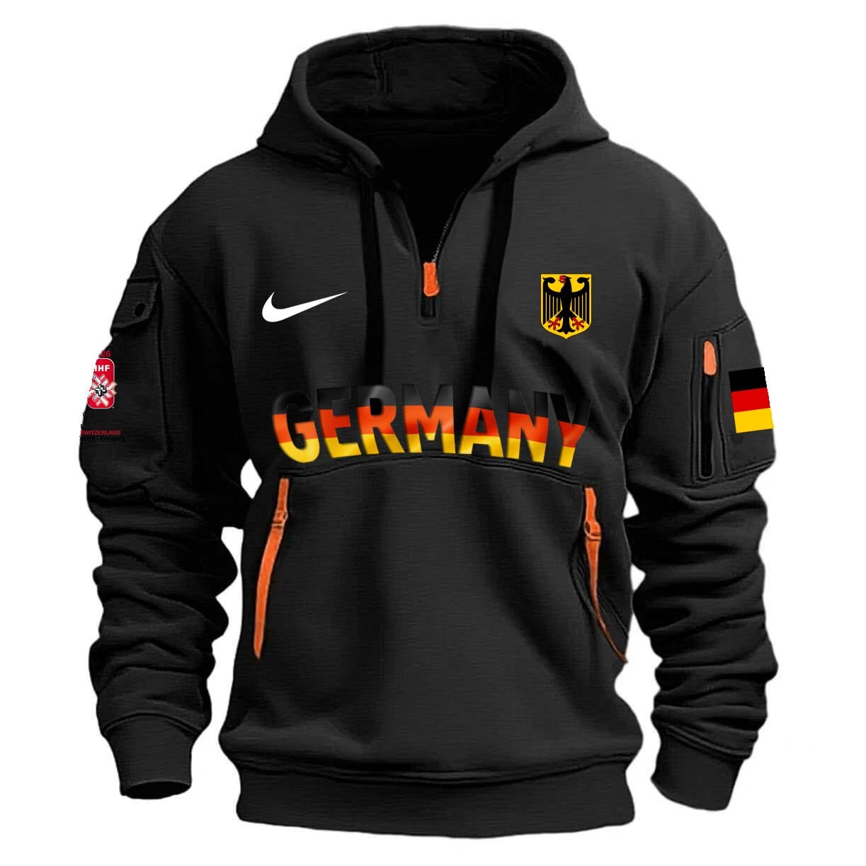 2026 IIHF Ice Hockey World Championship - Team Germany Hoodie Zip GM10
