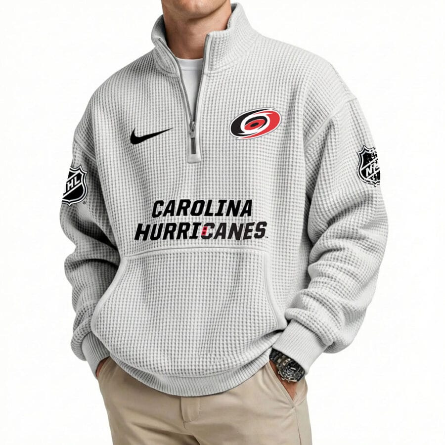 Men's Carolina Hurricanes Nike Authentic Quarter Zip CH206