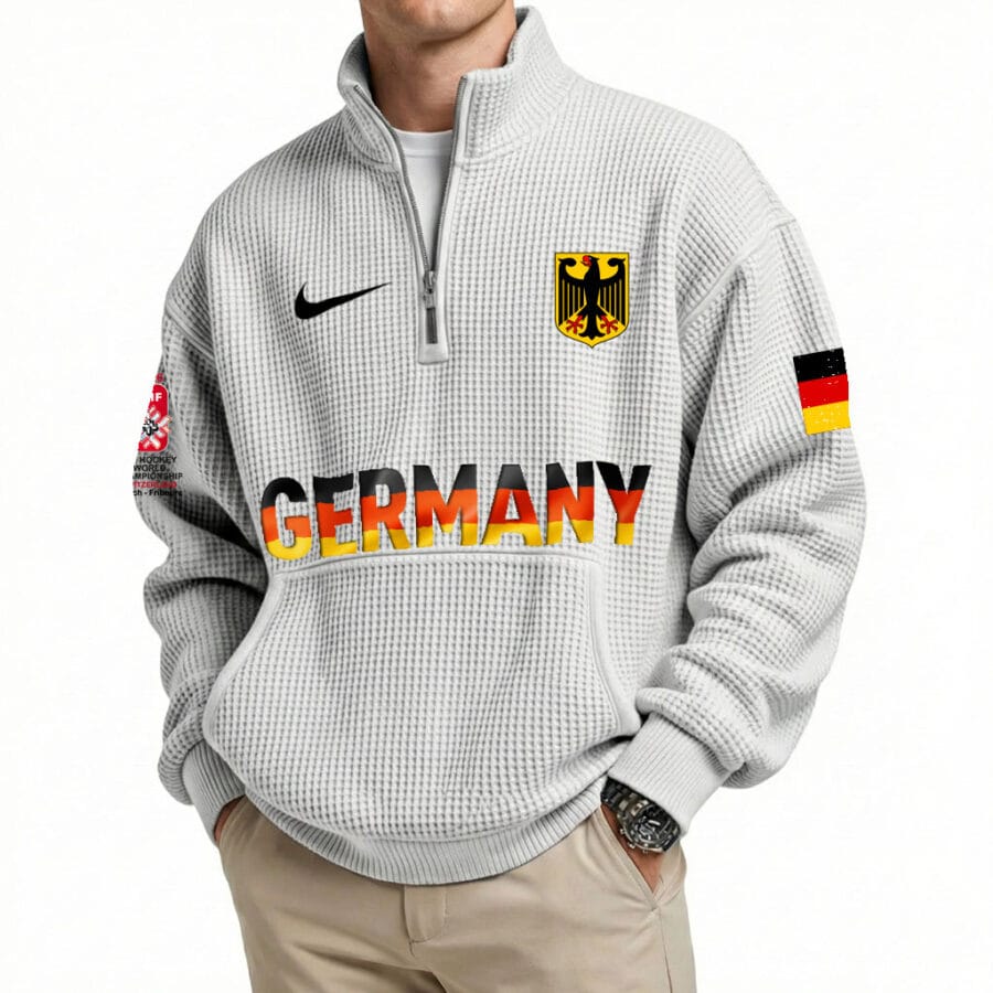 2026 IIHF Ice Hockey World Championship – Team Germany Quarter Zip DEIF 10