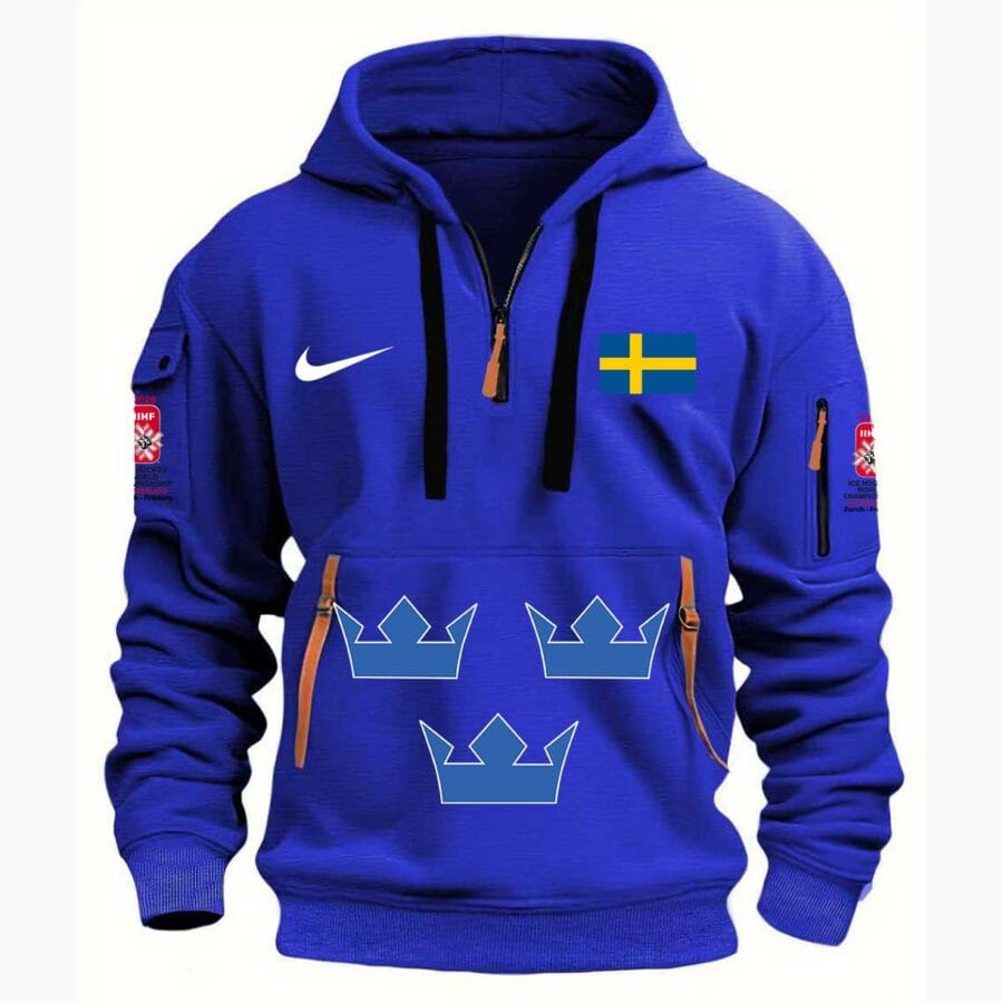 2026 IIHF Ice Hockey World Championship - Team Sweden Hoodie Zip SW10