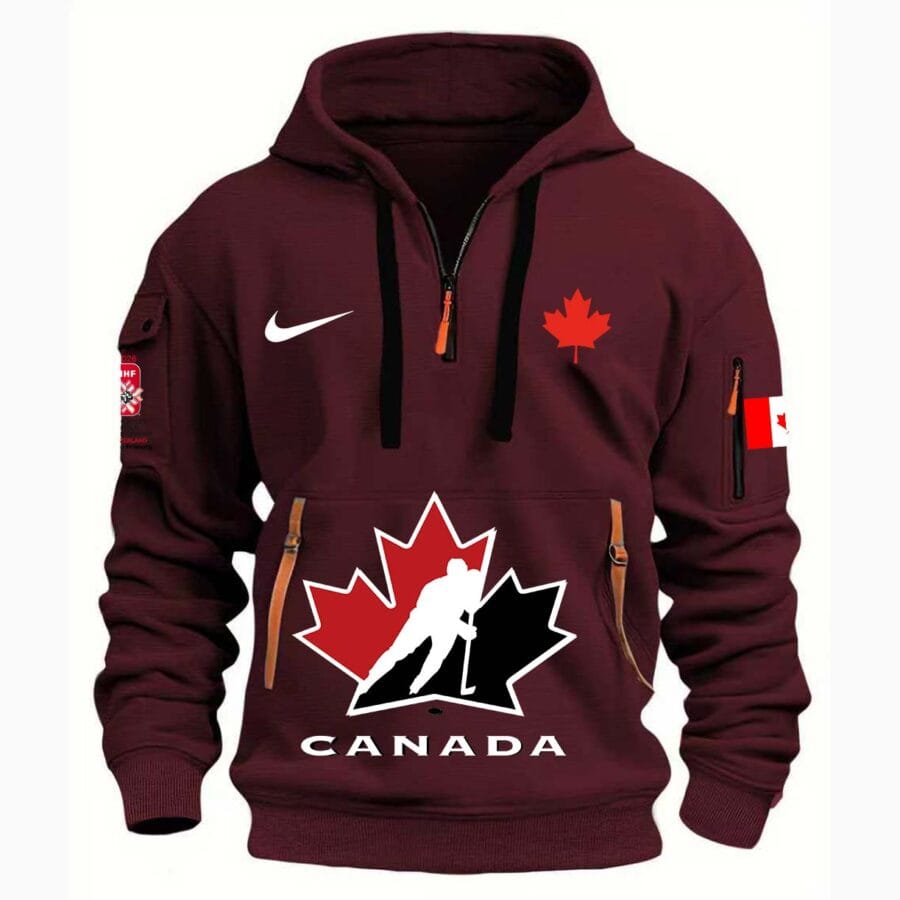 2026 IIHF Ice Hockey World Championship - Team Canada Hoodie Zip CA10