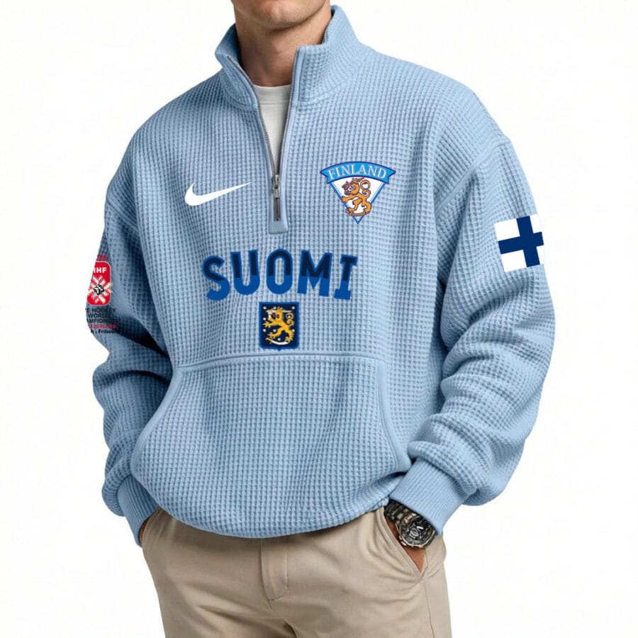 2026 IIHF Ice Hockey World Championship – Finland Quarter Zip FLIF10