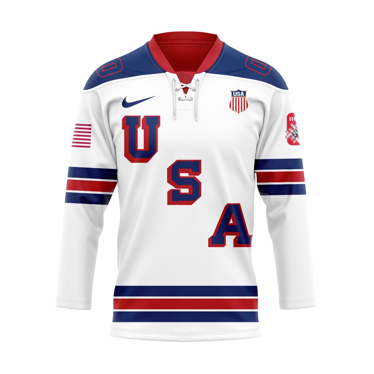 IIHF 2026-Team USA Hockey Custom Jersey 1002 - Image 3