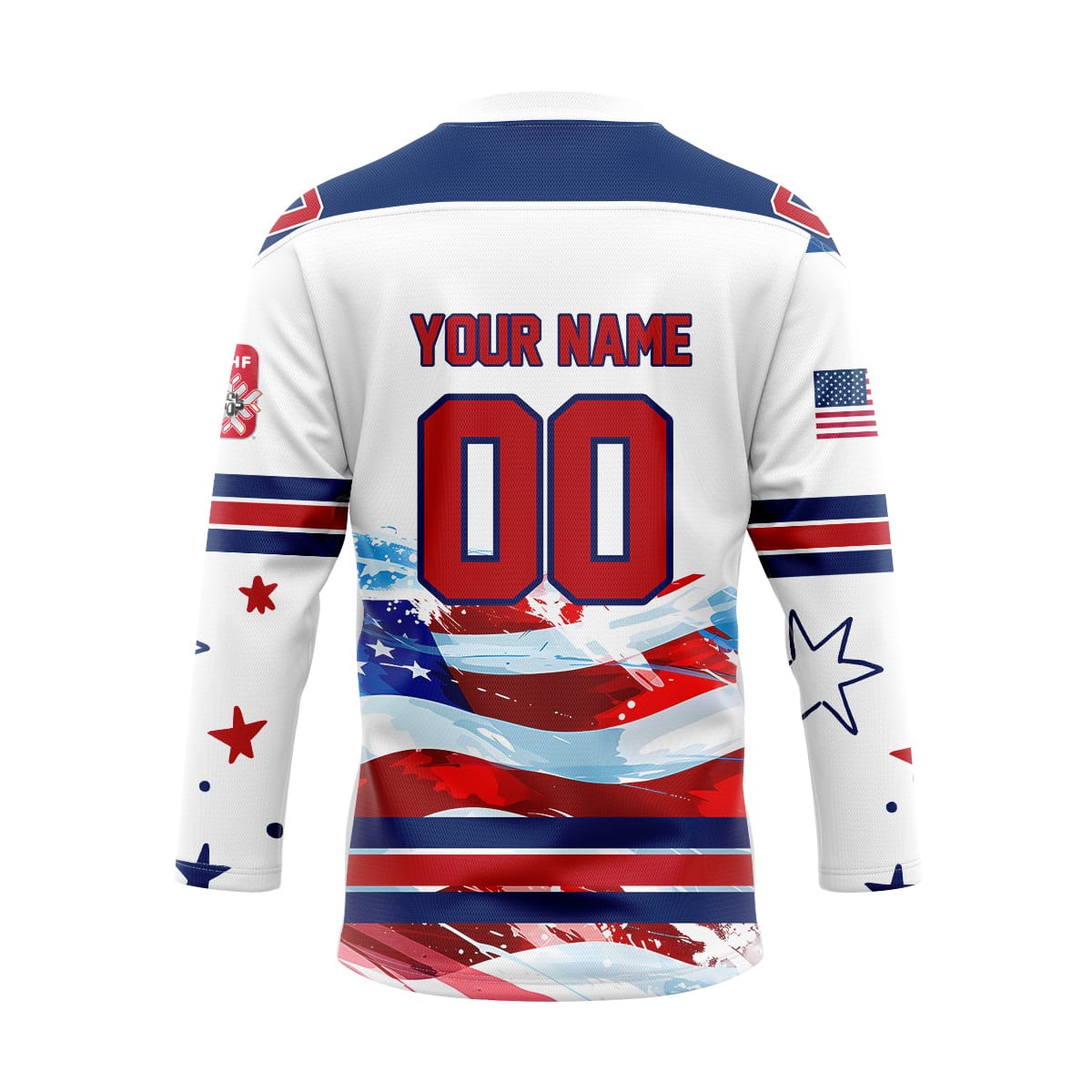 IIHF 2026-Team USA Hockey Custom Jersey 1005 - Image 2
