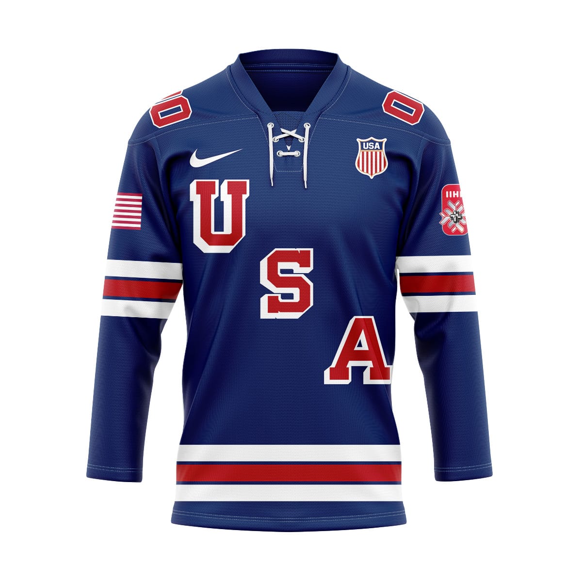 IIHF 2026-Team USA Hockey Custom Jersey 1003 - Image 3